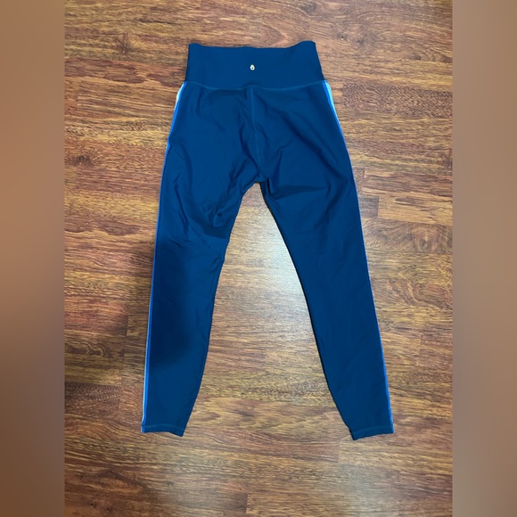 Spiritual Gangster Rainbow Stripe Compressive High Waist 7/8 Legging - Picture 3 of 6